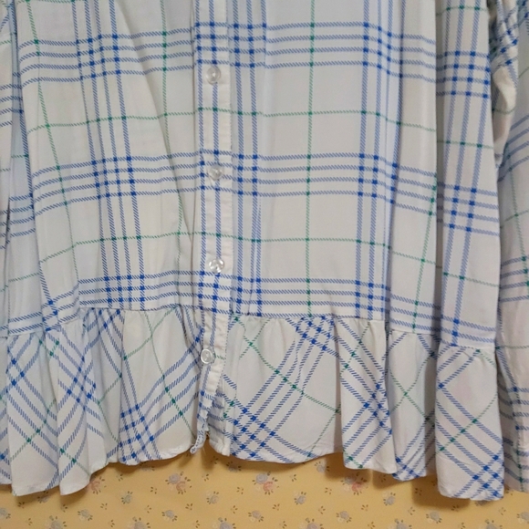 D/C Jeans Long Sleeve Blouse size XL - Picture 2 of 7